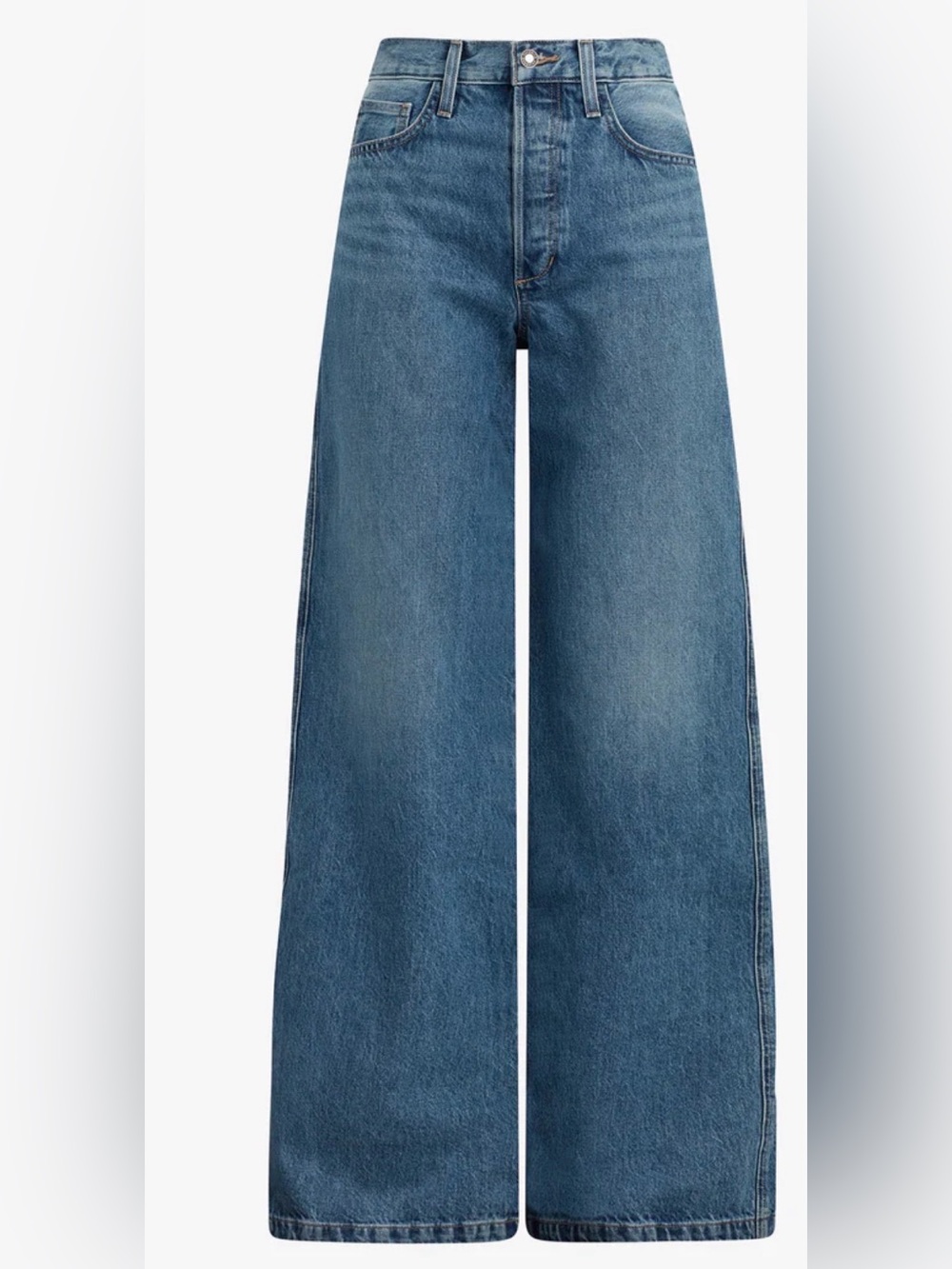 Favorite Daughter Masha Wide-Leg High-Rise Jeans in Long Beach